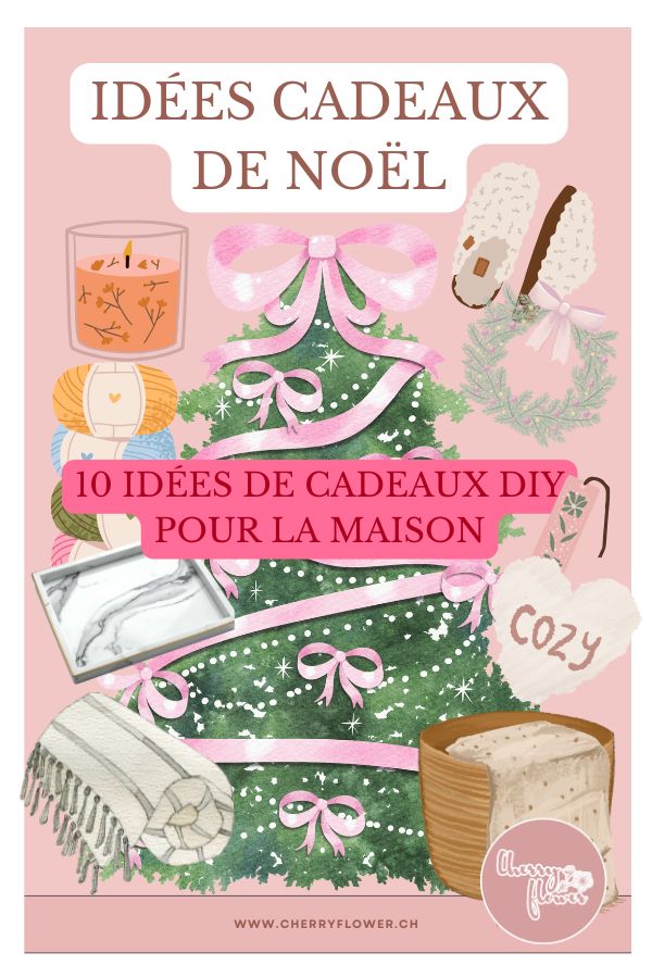 10 idées de cadeaux diy pour la maison